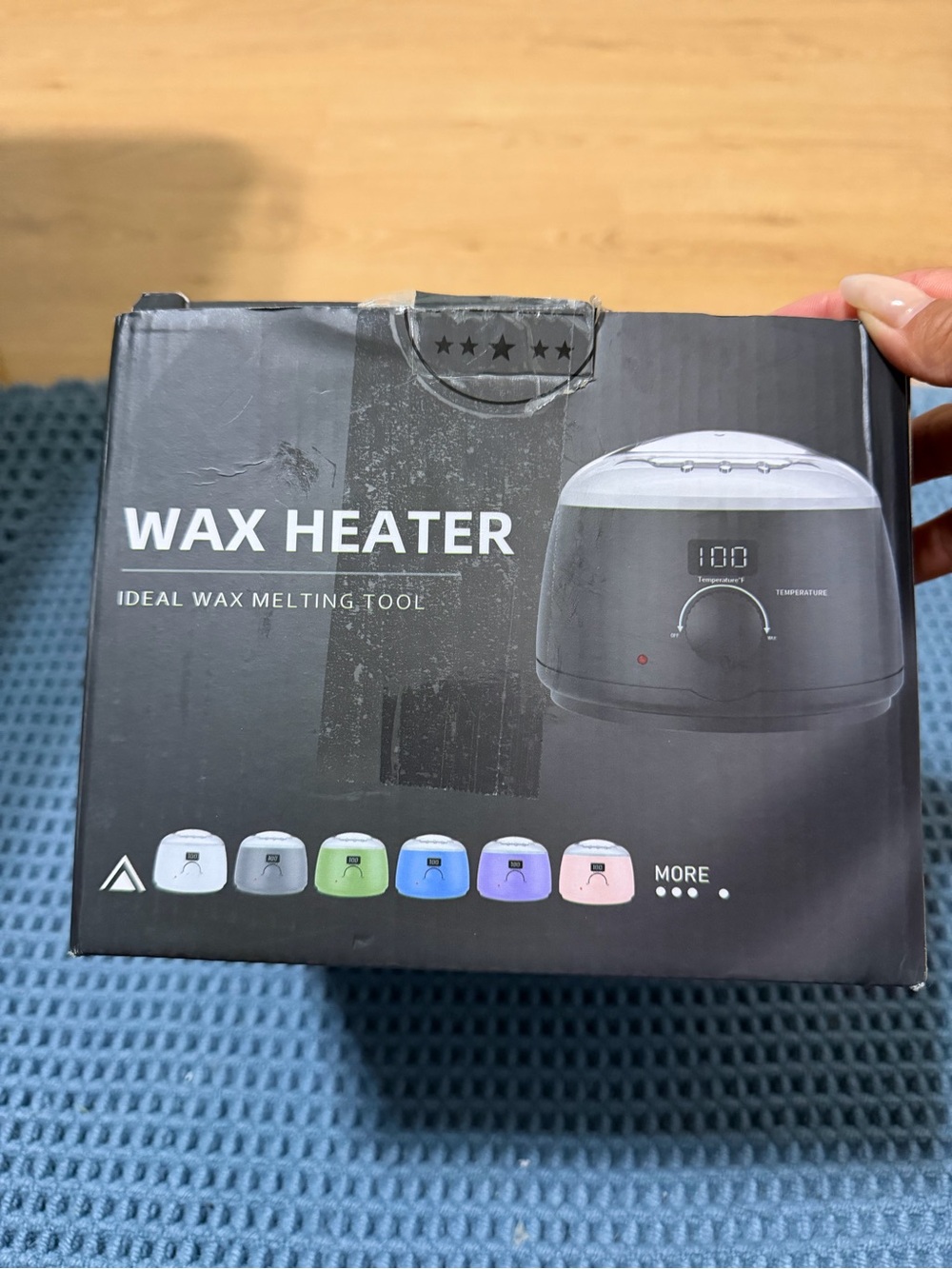 Wax Heater Black & Silver NWT